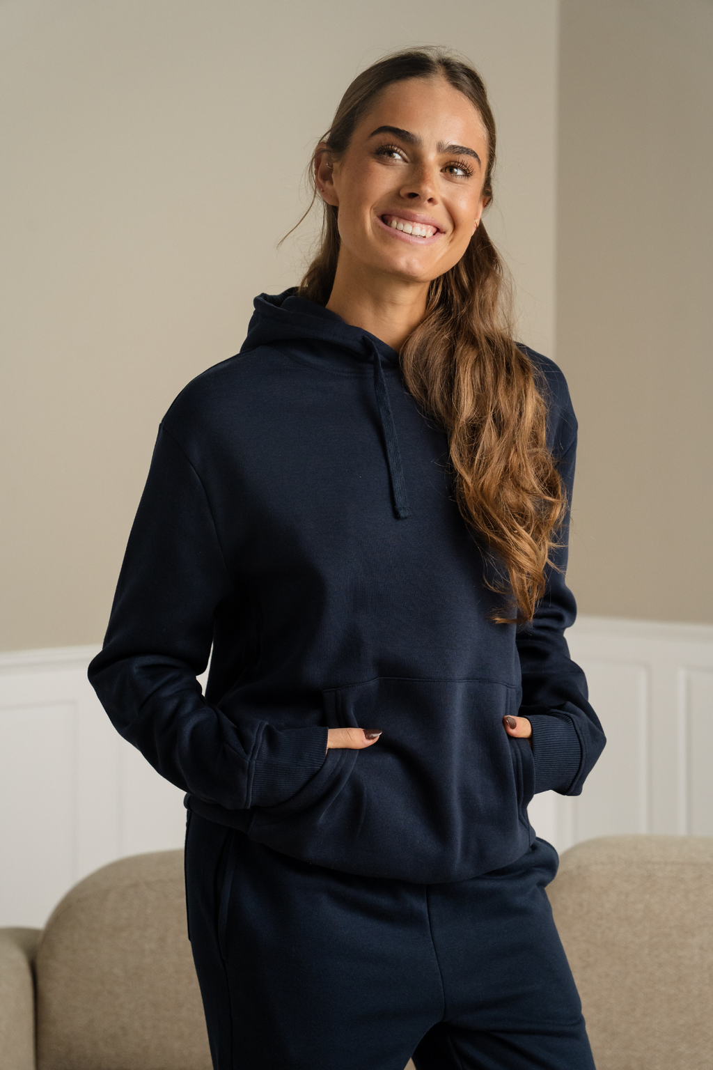 Essential Hoodie - Navy