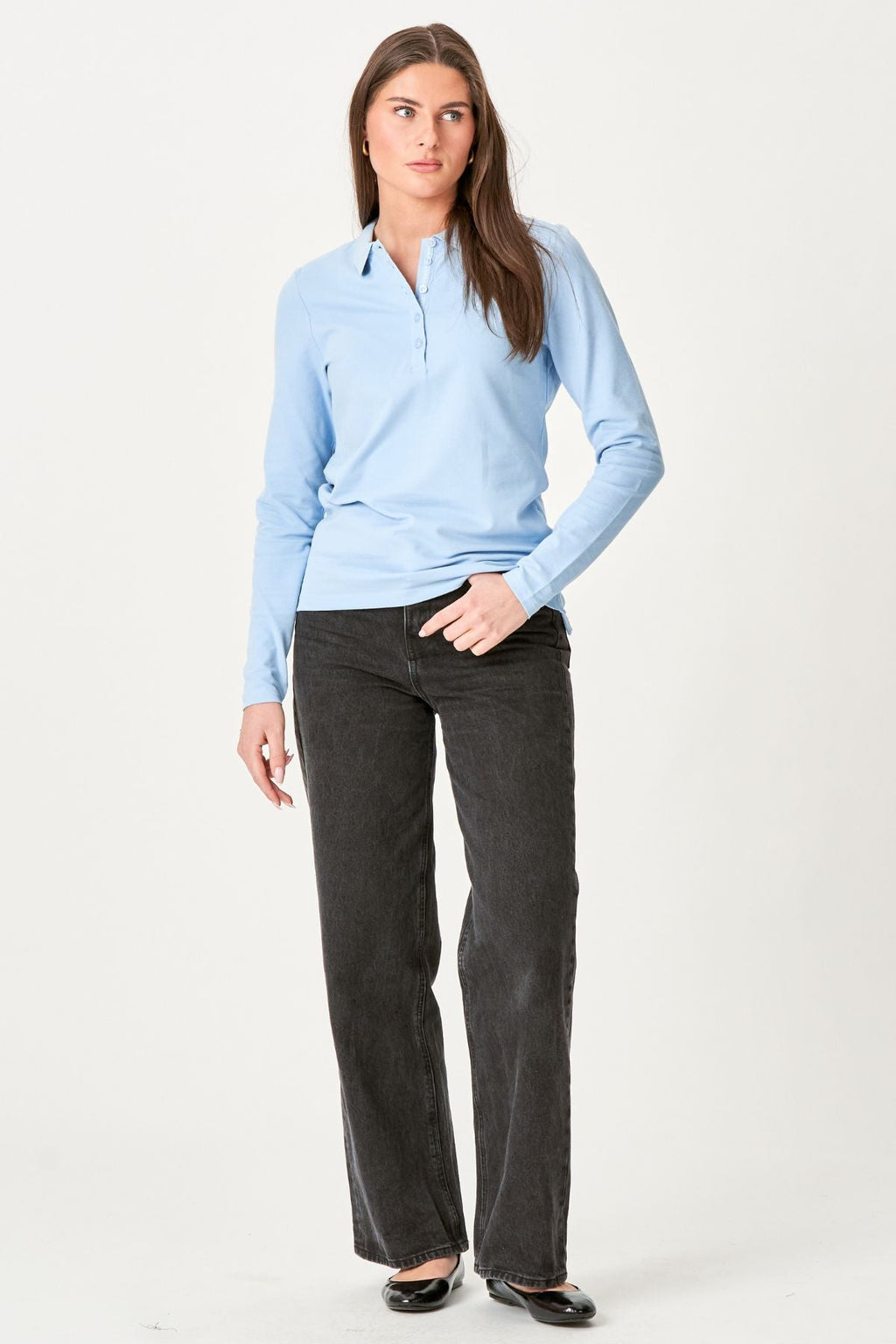 Polo Shirt - Sky Blue