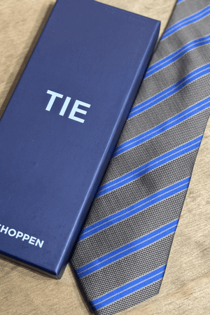 Tie - Bronze/Blue