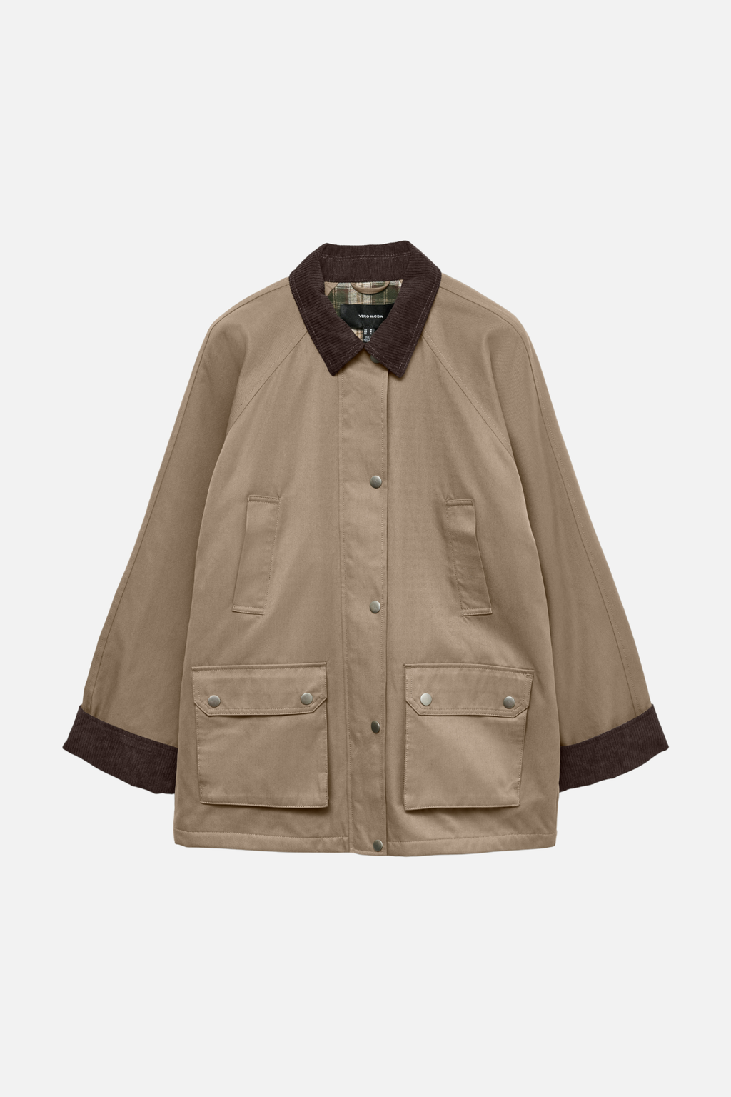 Jacket Gales - Mink plateado