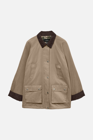 Jacket Gales - Mink plateado