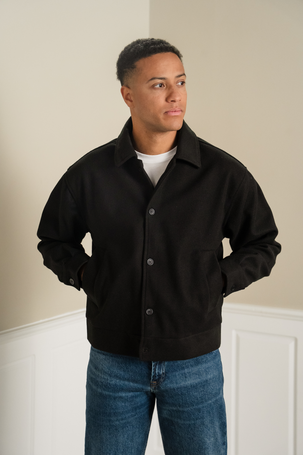 Jacket Mason - Negro