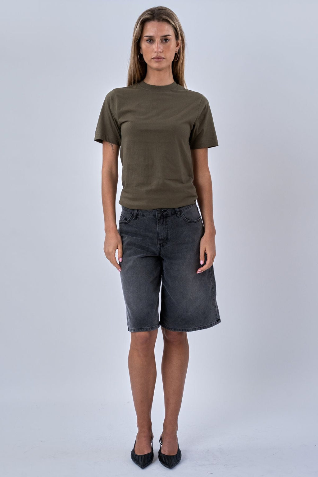 Oversized T-shirt - Army Green