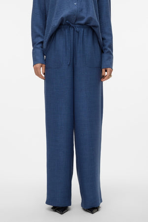 Melaney Loose Pant - Blazer azul marino