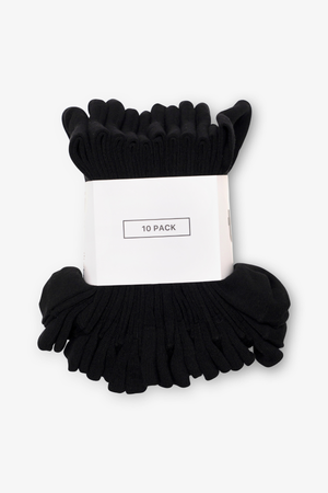 Los calcetines de rendimiento originales: 10 pcs. - Negro