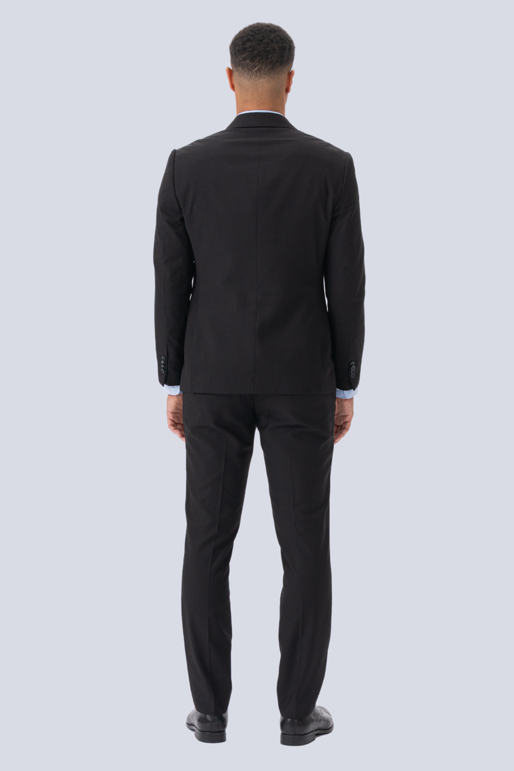 Premium Traje de doble pecho (negro)