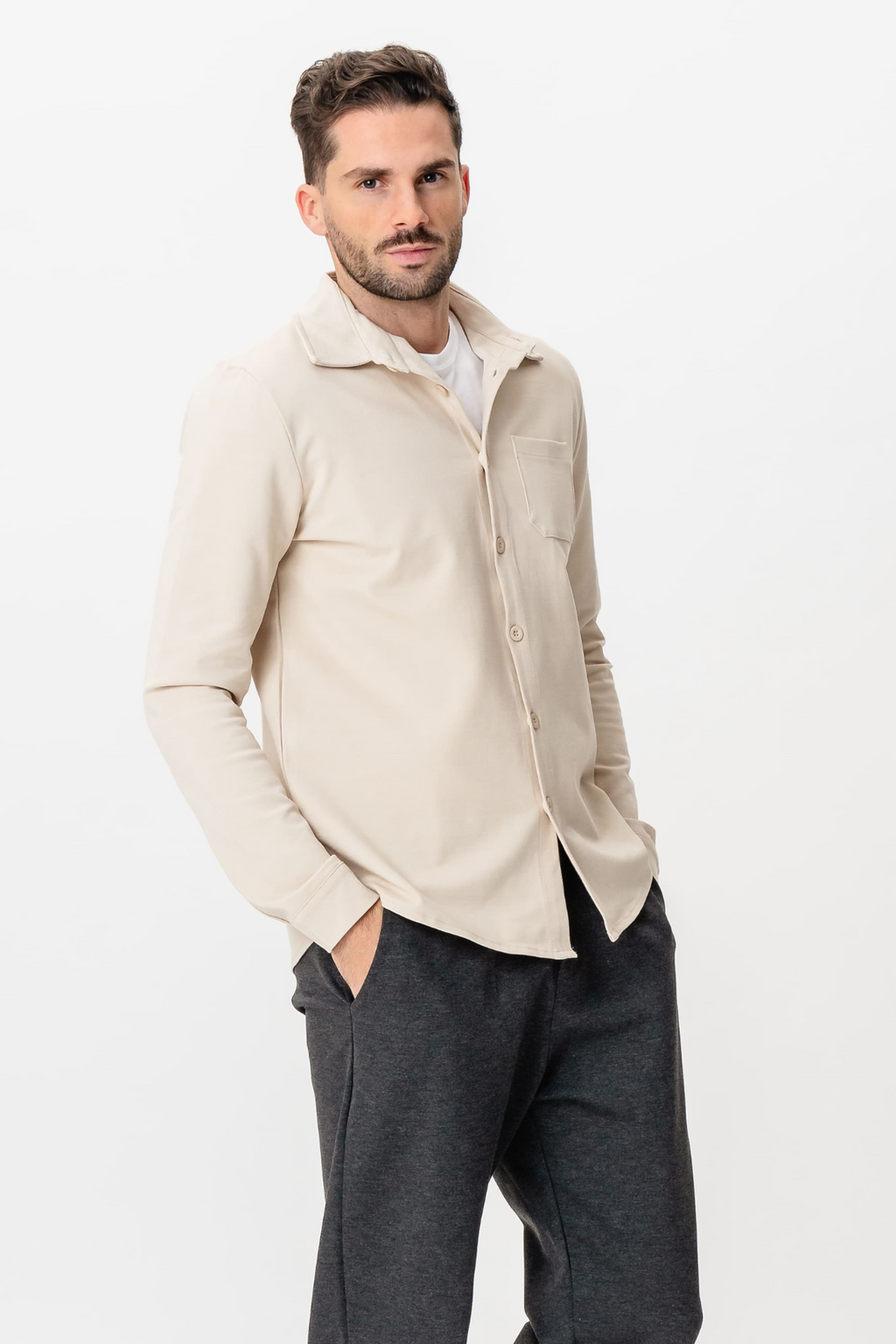 Performance Sobrecamisa - Beige
