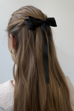 Bow Clip - Negro