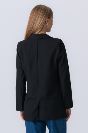 Claire Oversized Blazer - Black
