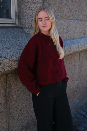 Gabriela Knit - Borgoña