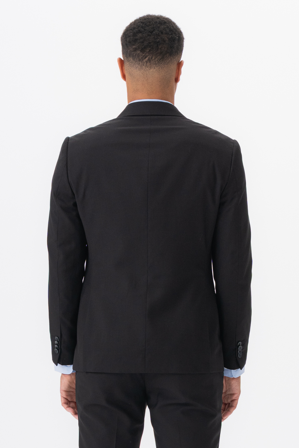 Premium Blazer de doble pecho - Negro