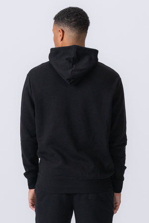 Sudadera con capucha esencial - Negro