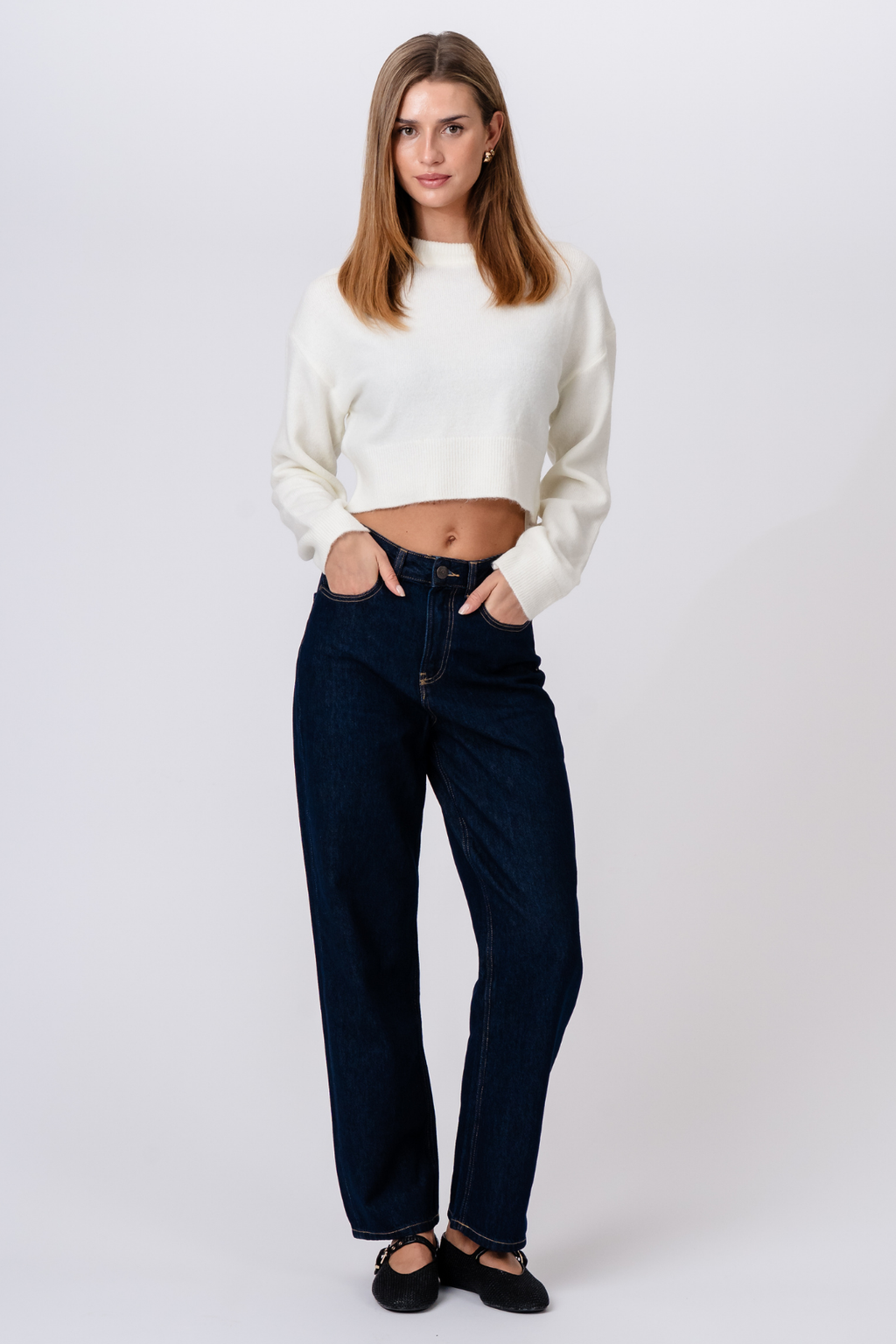 Punto corto Kenia - Blanco