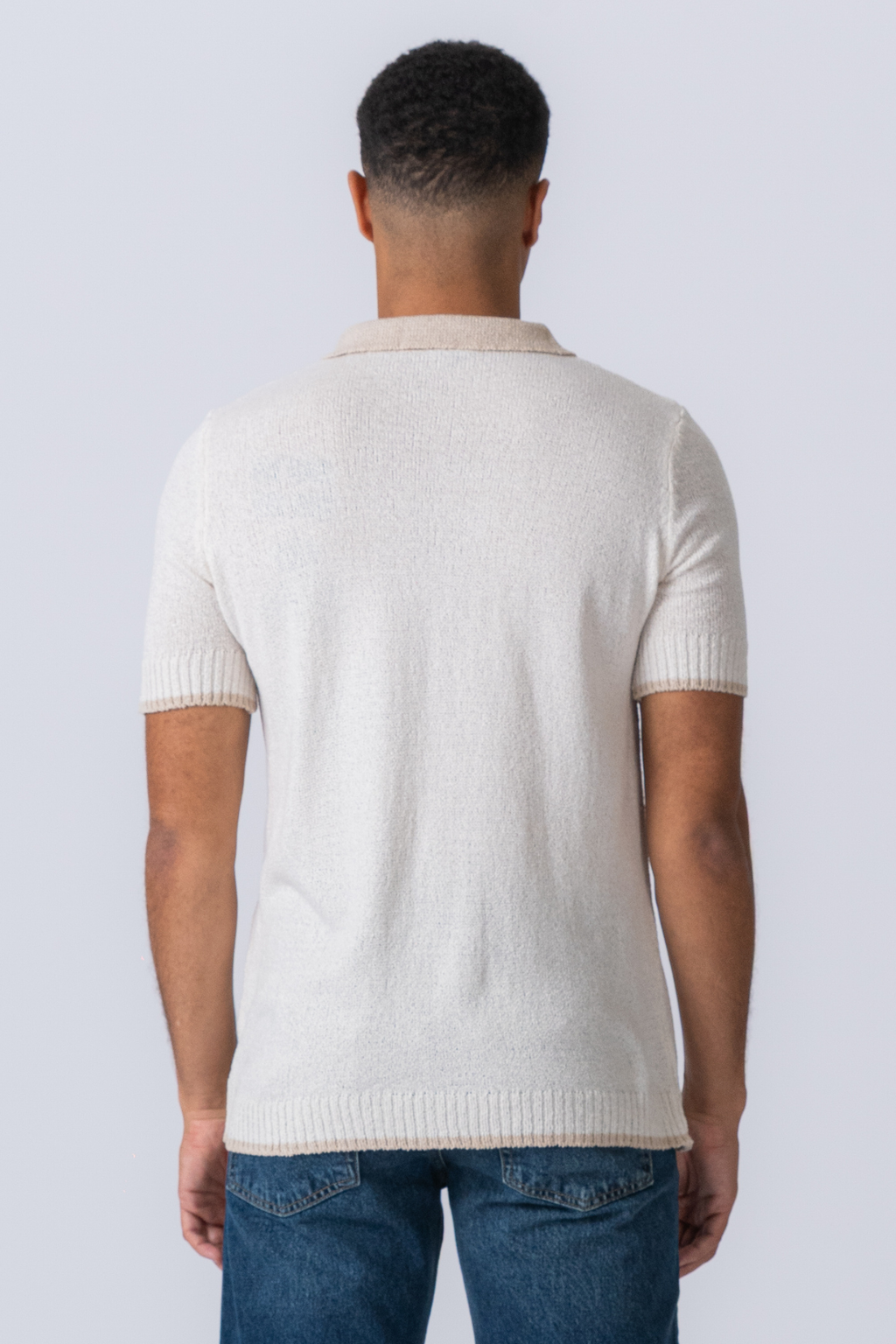 Polo de punto - ECRU