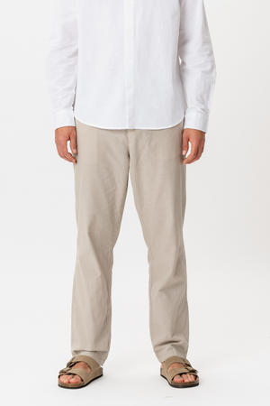 Linen Pants - Sand