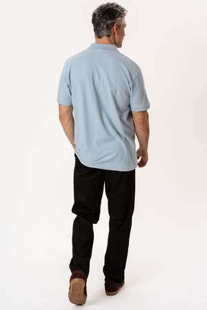 Basic Polo - Azul claro