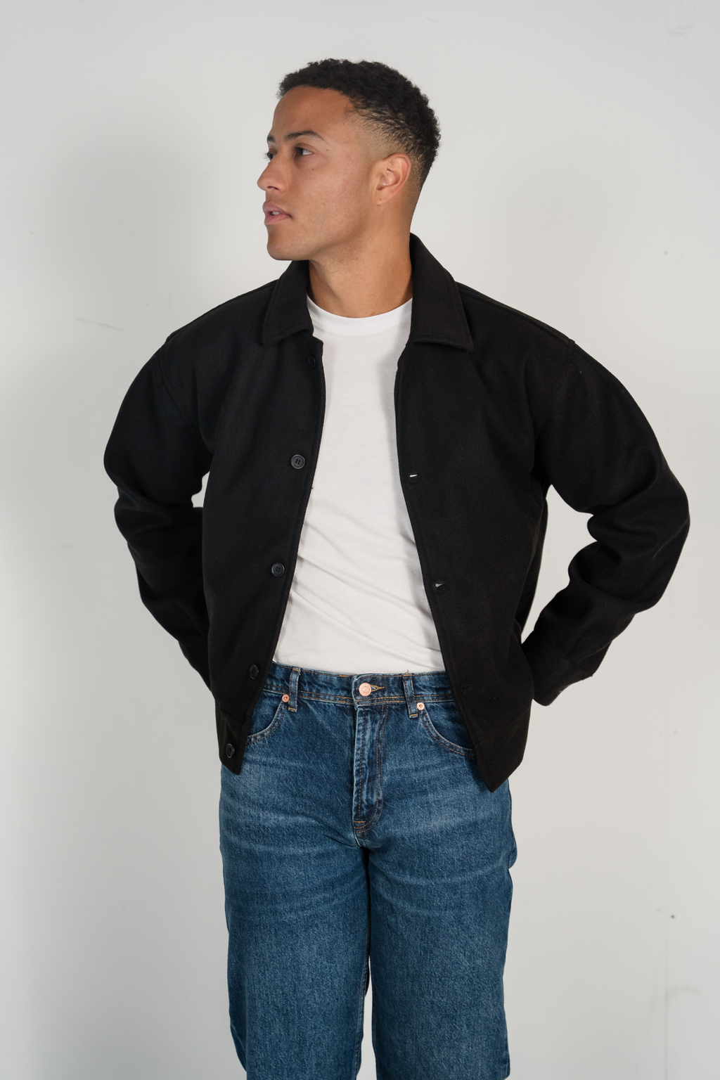 Jacket Mason - Negro