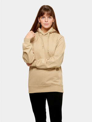 Sudadera con capucha de gran tamaño - arena