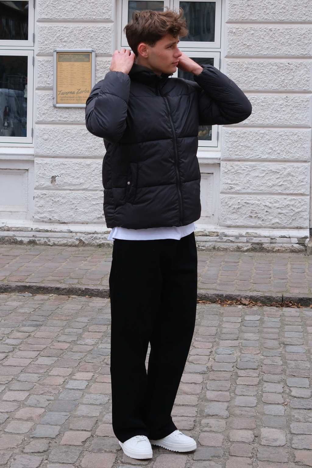 Vaqueros holgados - Negro