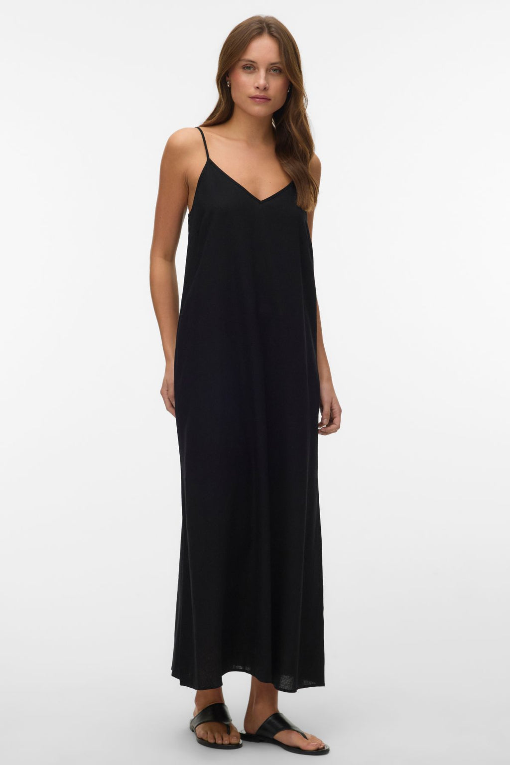 Mymilo Singlet Ankle Dress - Black