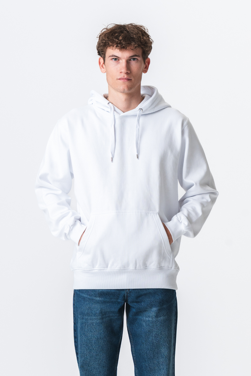 Oversized Hoodie - White