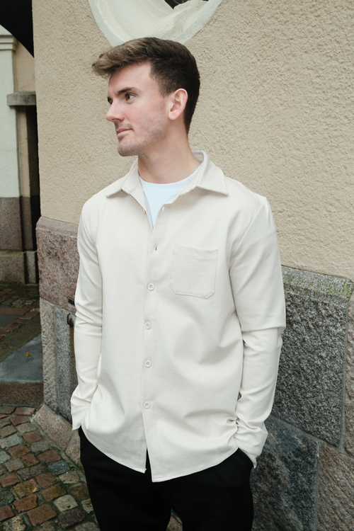 Performance Overshirt - Beige - TeeShoppen Group™