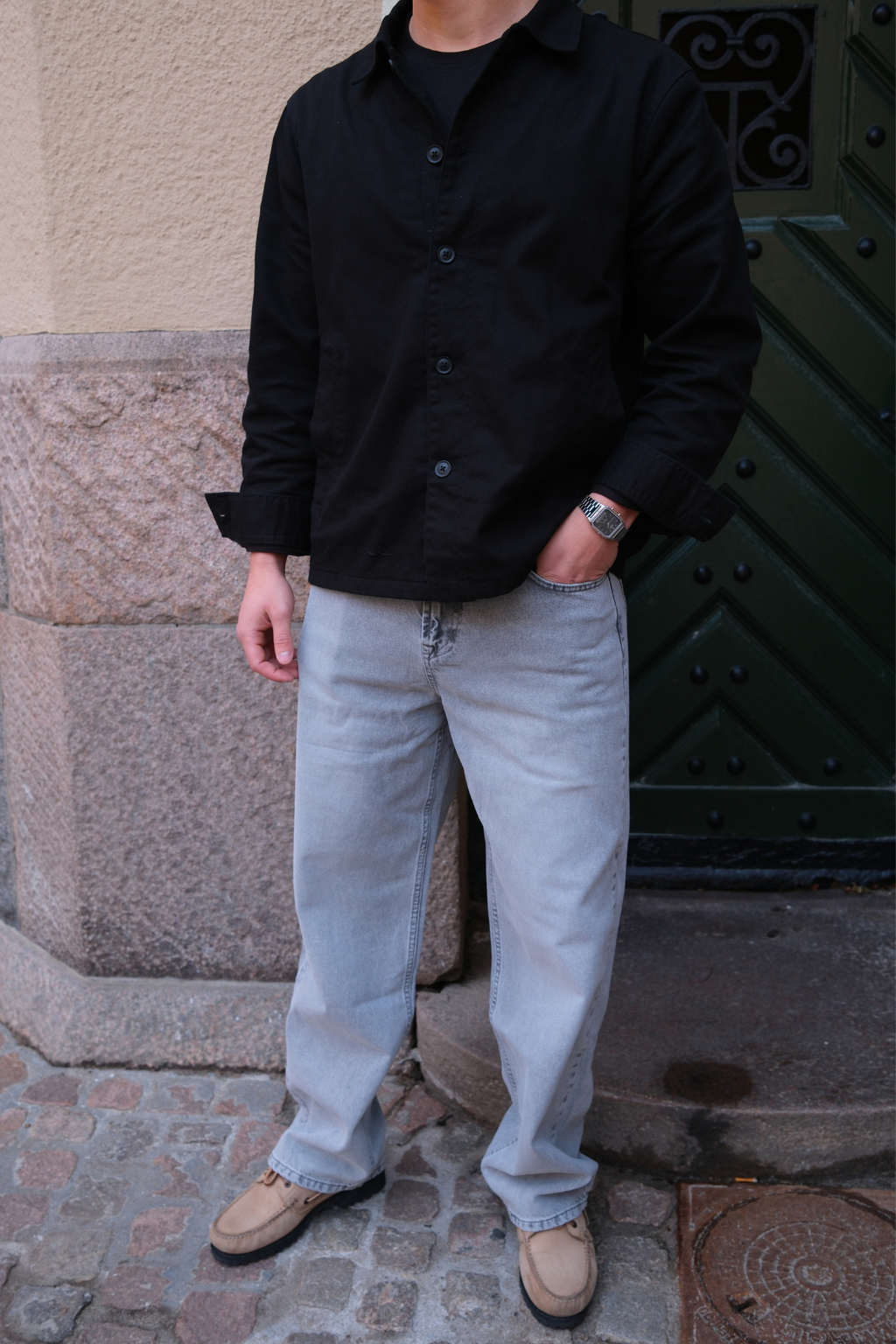 Guillermo Regular Vaqueros - Denim gris