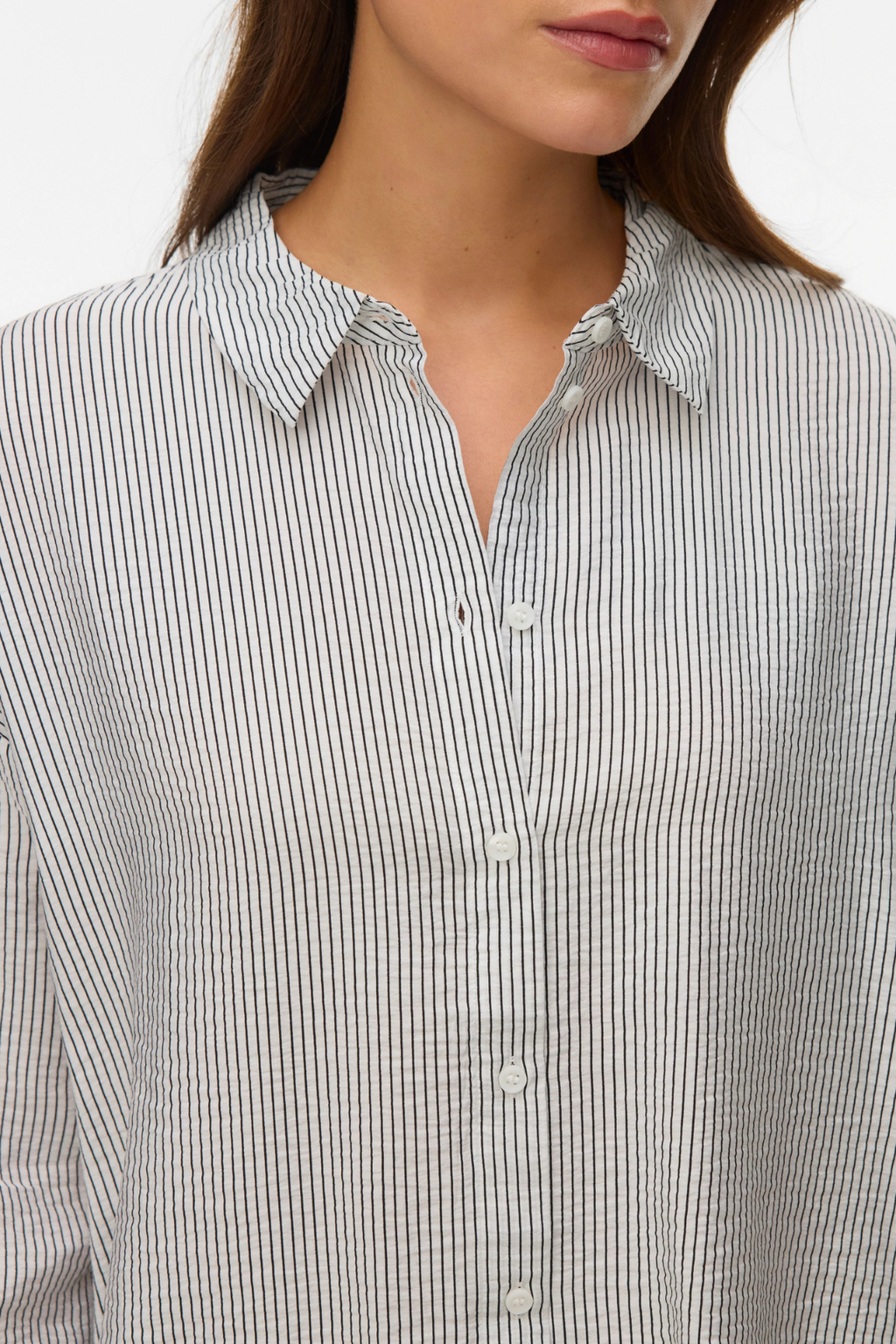 Kaja Ls Shirt -  Snow White Amanda Black