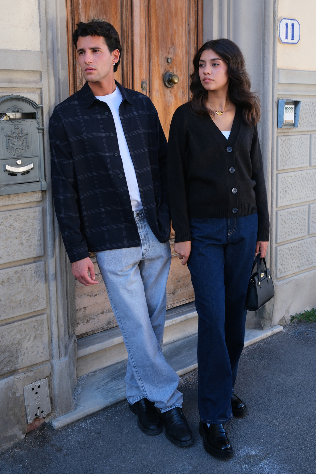 Overshirt Tristan - Marina oscura