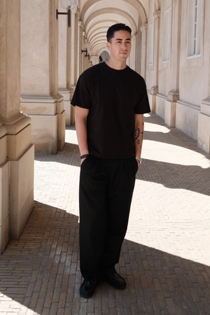 Camiseta cuadrada - Negro