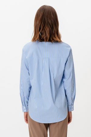Tutta lo l/s camisa - azul de maíz