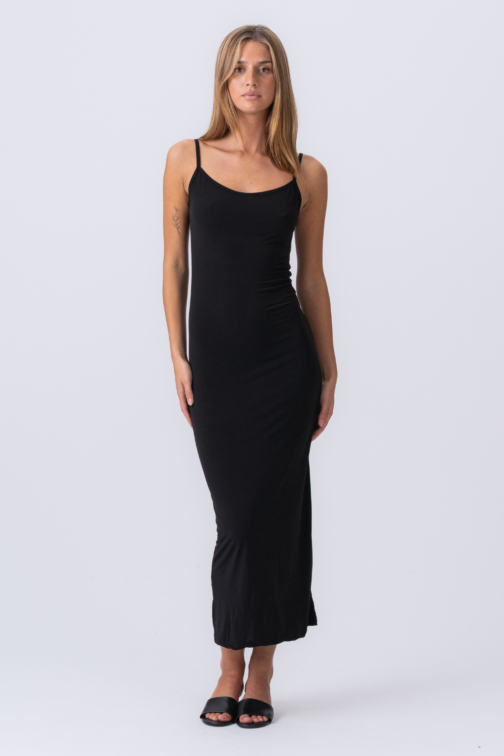 Vestido Amaya Maxi - Negro
