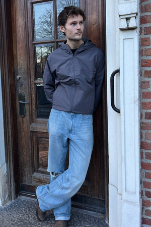 Windbreaker - gris oscuro