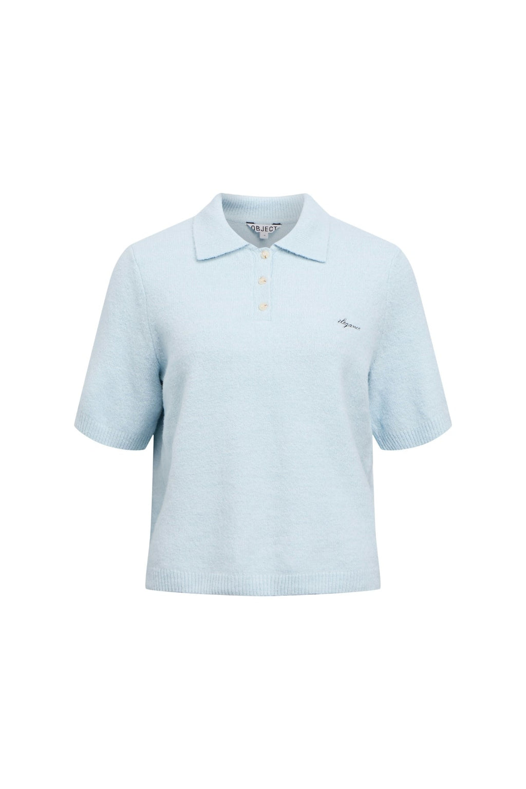 Polo de punto Debbie - Winter Sky Melange
