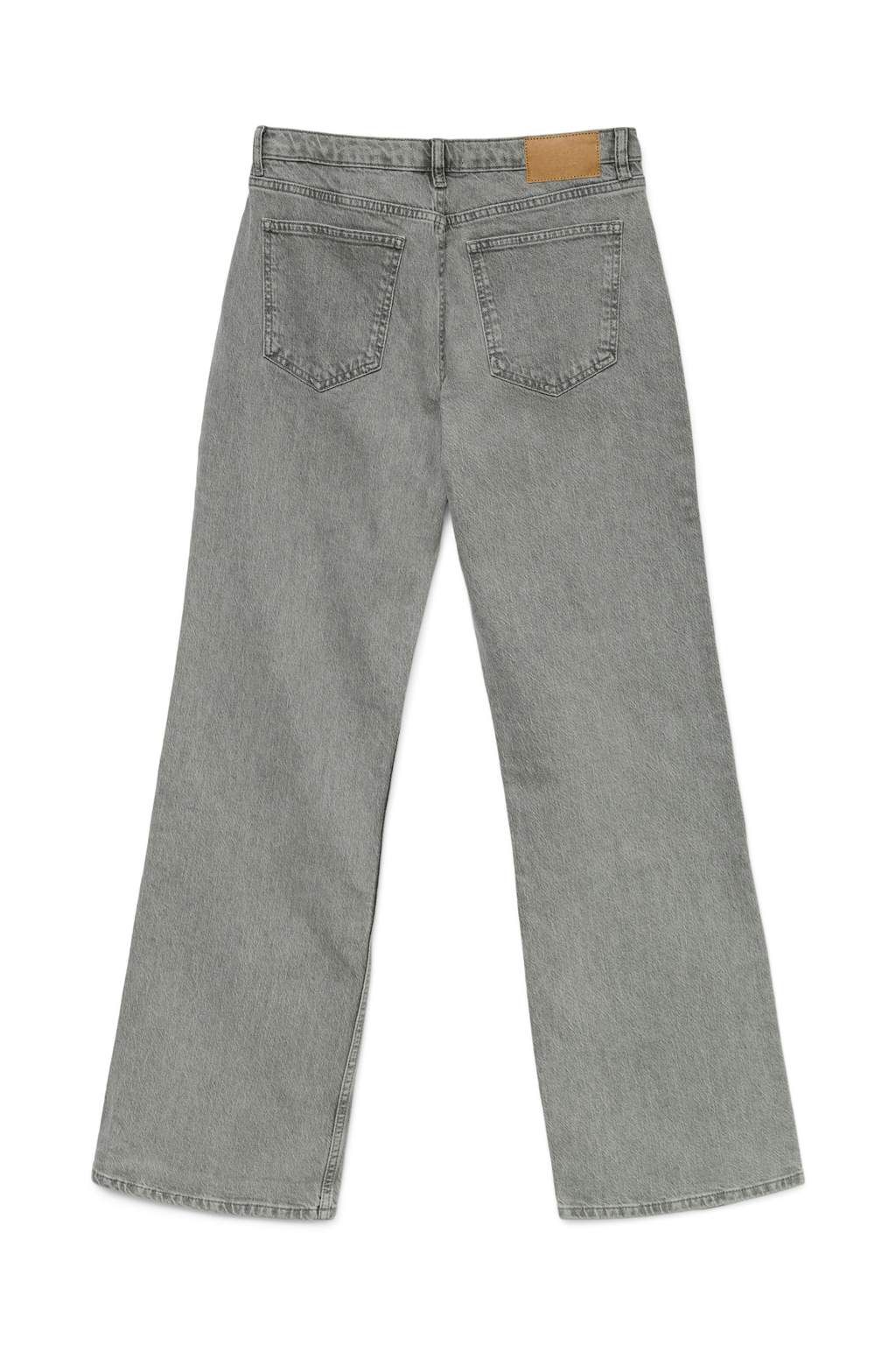 Jeans de mezclilla de cintura baja de Alexis - mezclilla gris claro
