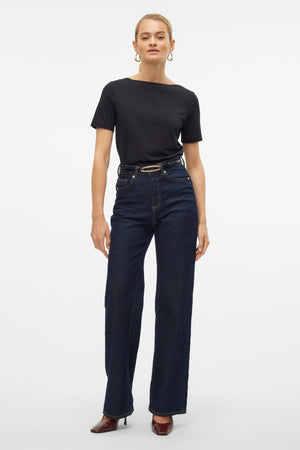 Top de modal Panda - Negro