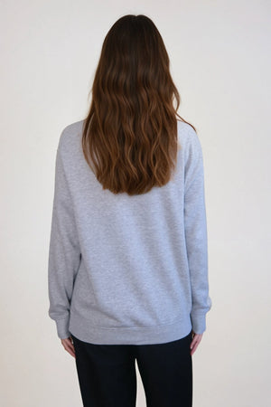 Essential Crewneck - Grey Melange