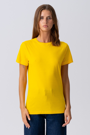 Basic Camiseta ligera - amarillo