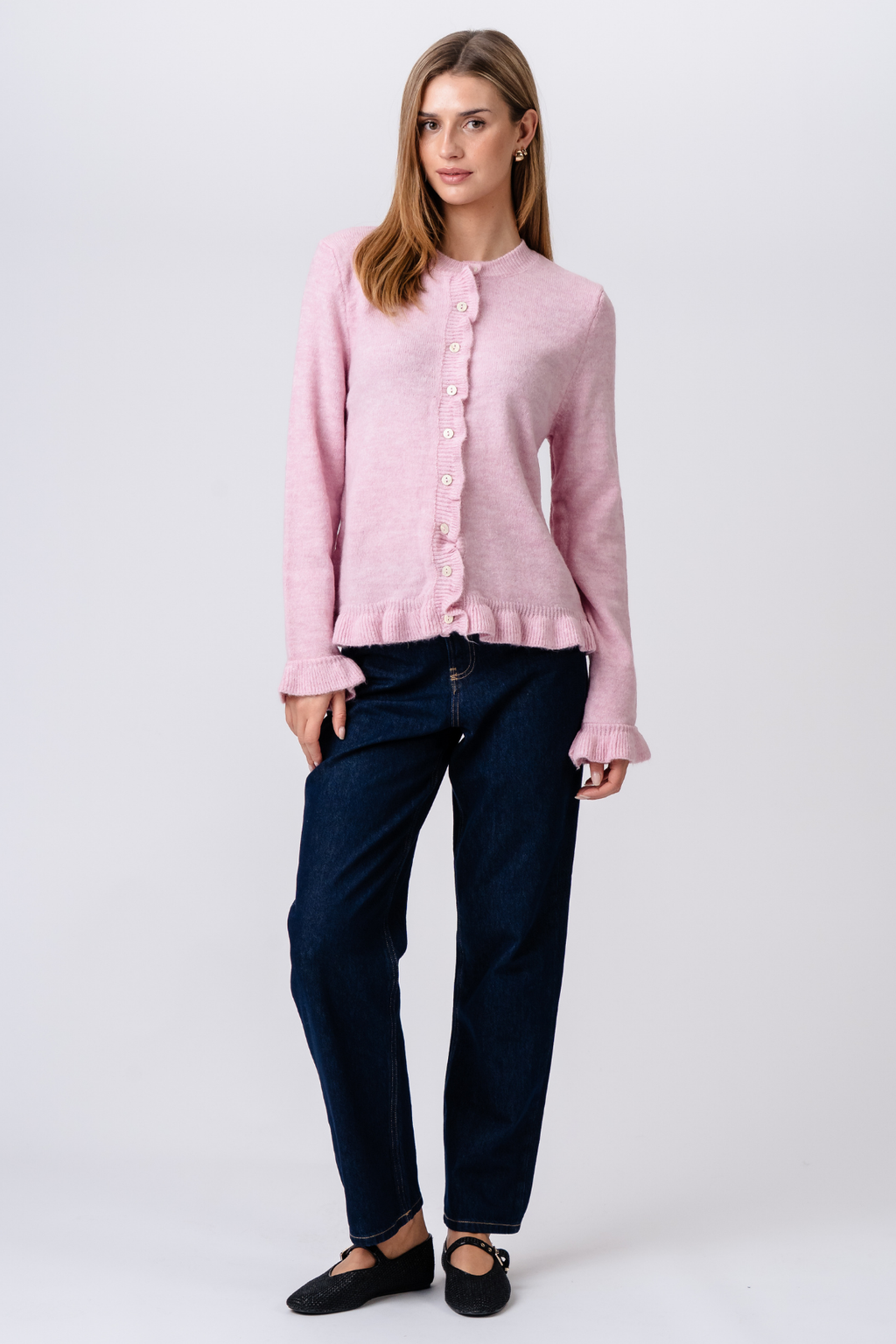 Flora Cardigan - Pink