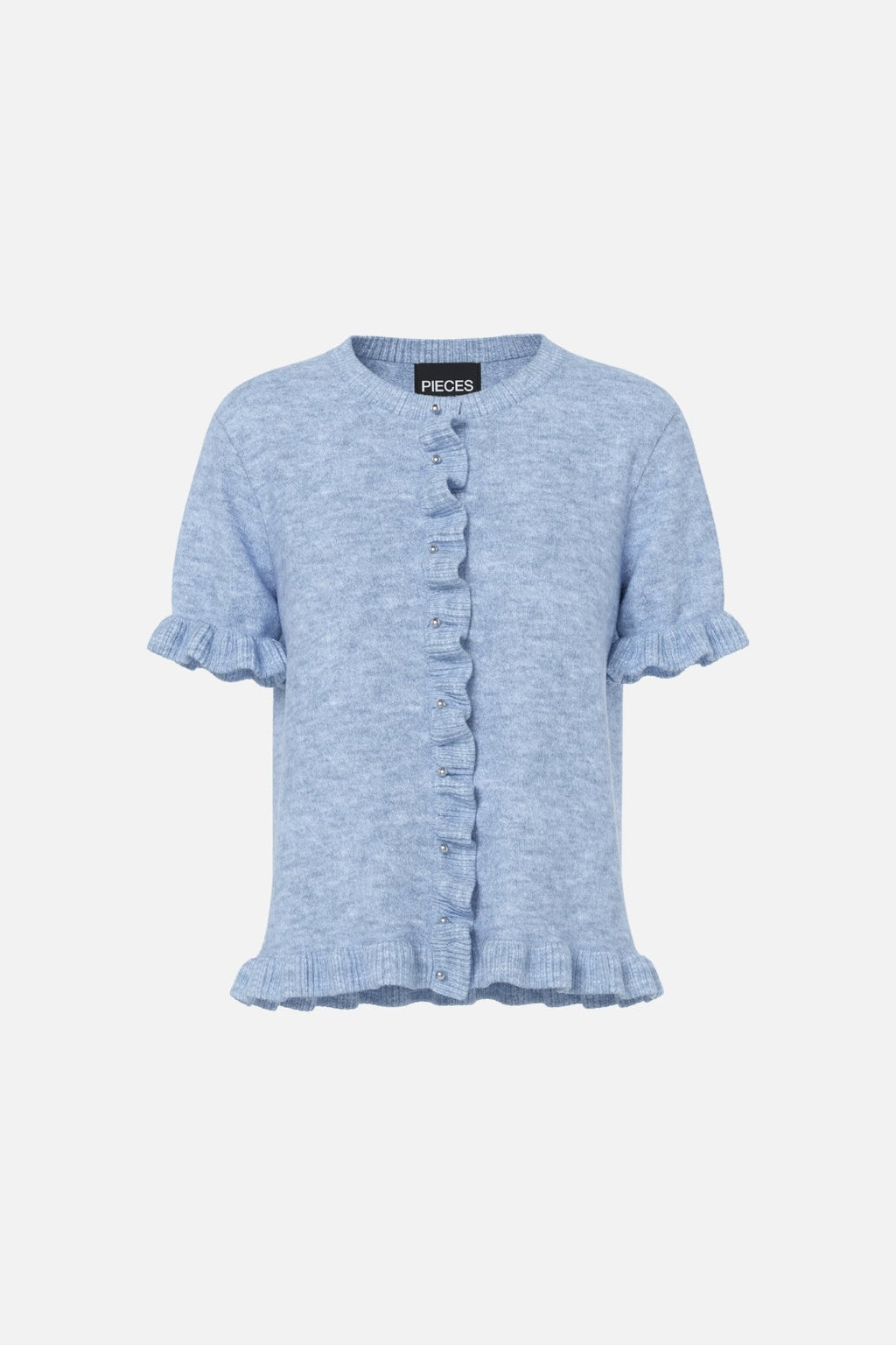 Cardigan de punto de lidia Lydia - Cashmere Blue