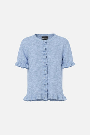 Cardigan de punto de lidia Lydia - Cashmere Blue