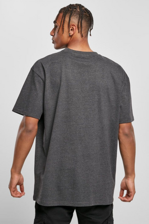 Pesado Oversized Camiseta - carbón