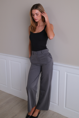 rosalía ancho Pants - Gris