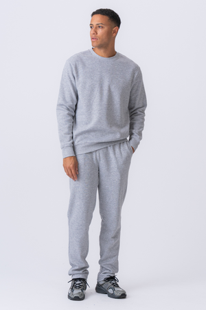 Essential Crewneck - Grey Melange