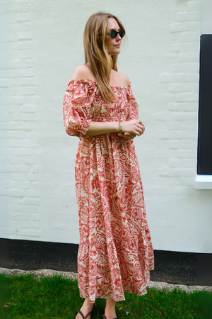 Vestido de lia - rojo