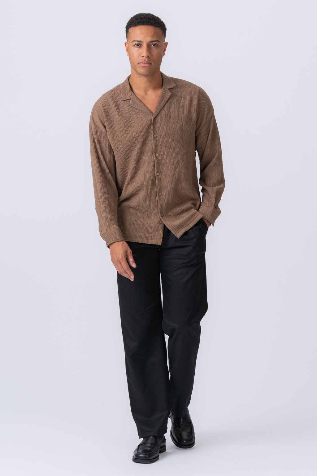 Aidan Shirt - Brown