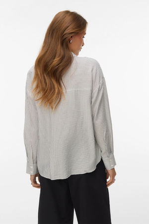 Kaja Ls Shirt -  Snow White Amanda Black