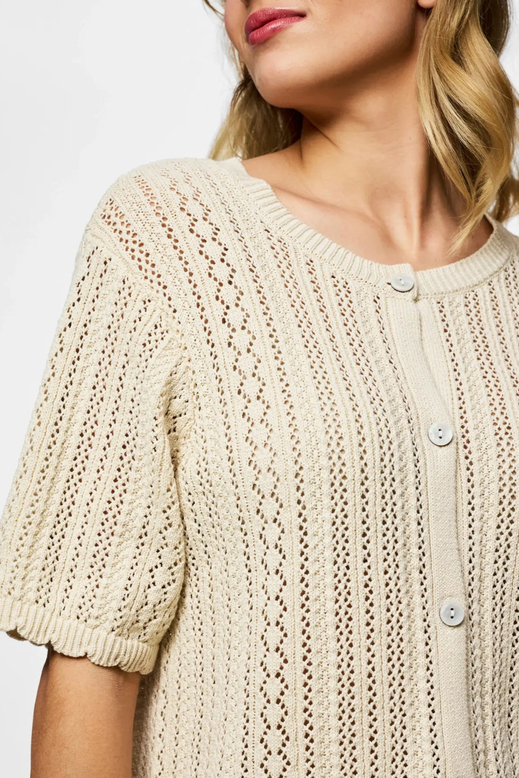 Nuka O-Neck Knit - Birch