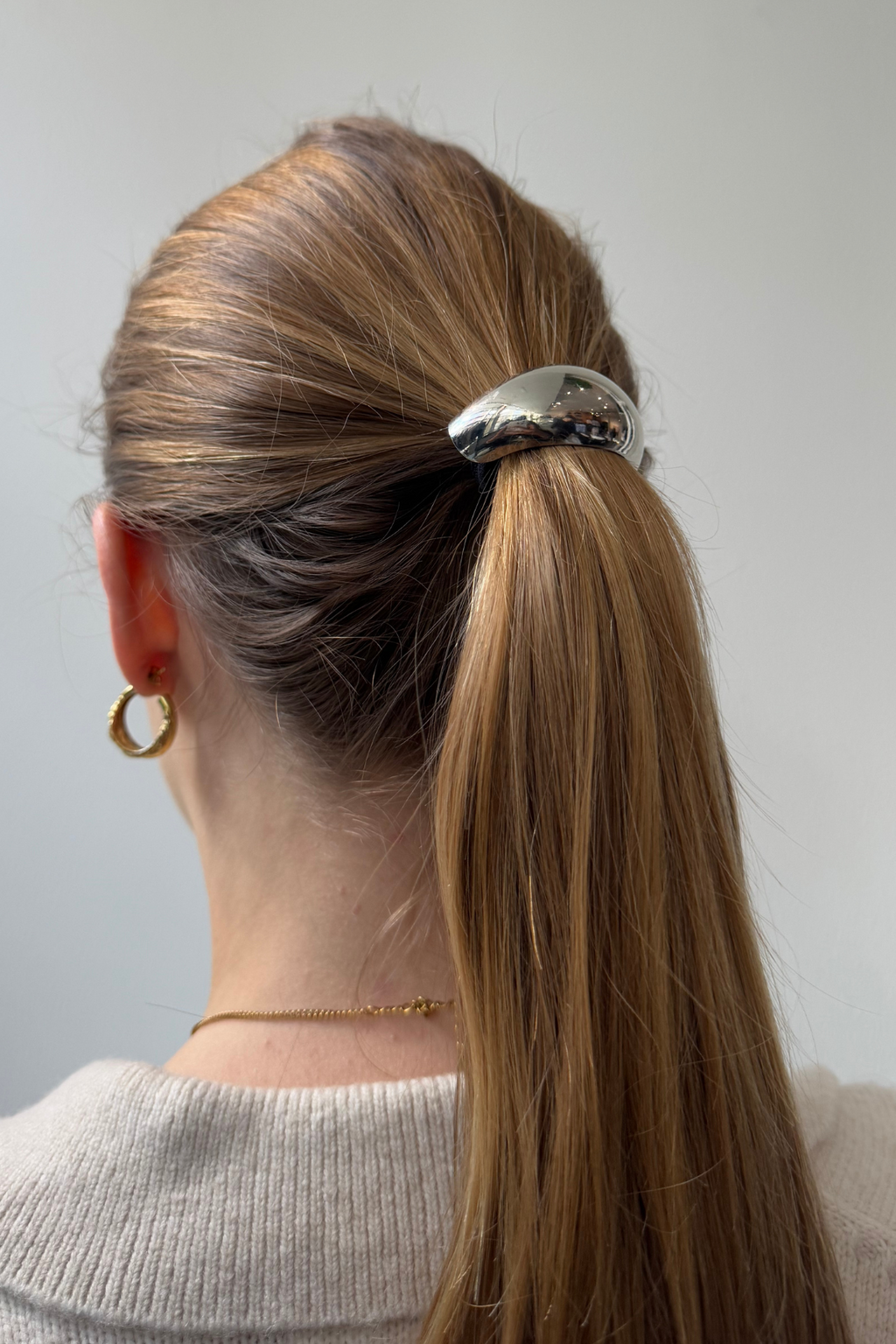 Elástico del cabello - Plata