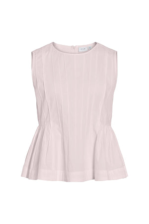 Top Jimba con cuello redondo - Flor de cerezo